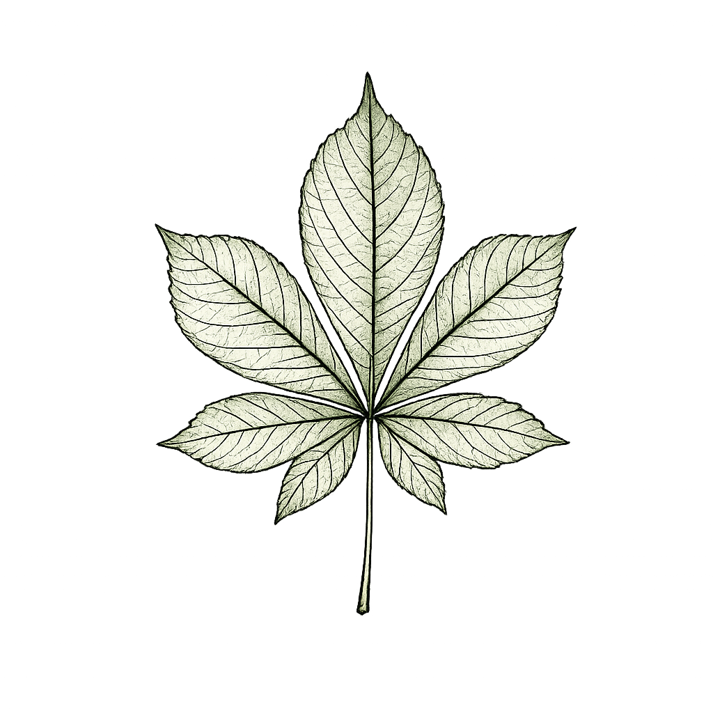 Feuille de marronnier